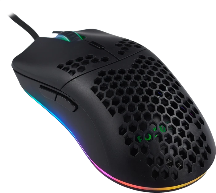 FourZE GM800 Gaming Mouse schwarz, USB