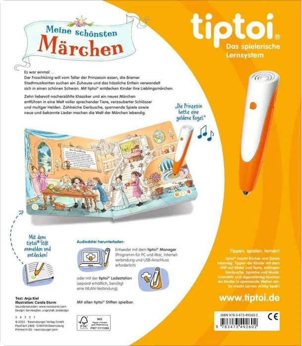 Ravensburger tiptoi Buch: Meine schönsten Märchen