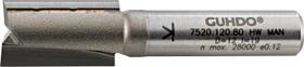 Guhdo 7520 HW Z2 Nutfräser, (D)6x25x63mm, 1 Stück