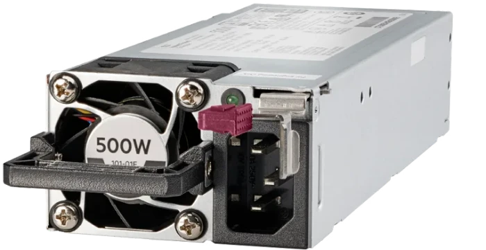 HPE Flex Slot Platinum Hot Plug Low Halogen Power Supply Kit 500W, Servernetzteil