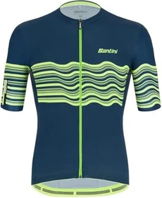 Santini Tono Profilo Trikot kurzarm grün (Herren)