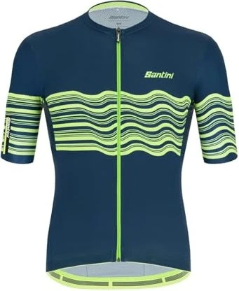Santini Tono Profilo Trikot kurzarm grün (Herren)