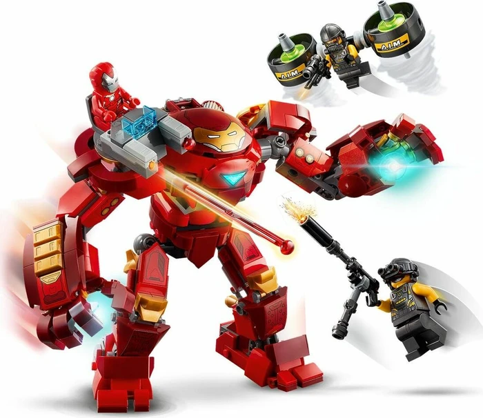 LEGO Marvel Super Heroes Spielset - Iron Man Hulkbuster vs. A.I.M.-Agent