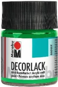 Marabu Decorlack Acryl Acrylfarbe, hellgrün, 50ml
