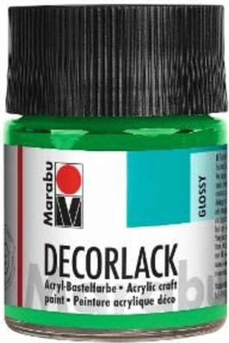 Marabu Decorlack Acryl Acrylfarbe, hellgrün, 50ml