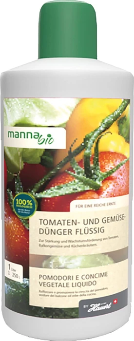 Manna Bio Tomaten- und Gemüsedünger, 1l