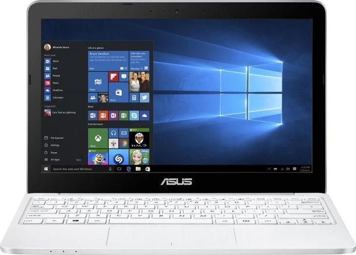 ASUS VivoBook E200HA-FD0005TS, Pearl White, Atom x5-Z8300, 2GB RAM, 32GB Flash, DE