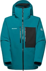 Mammut Stoney HS Thermo Hooded Skijacke deep teal/black (Herren)