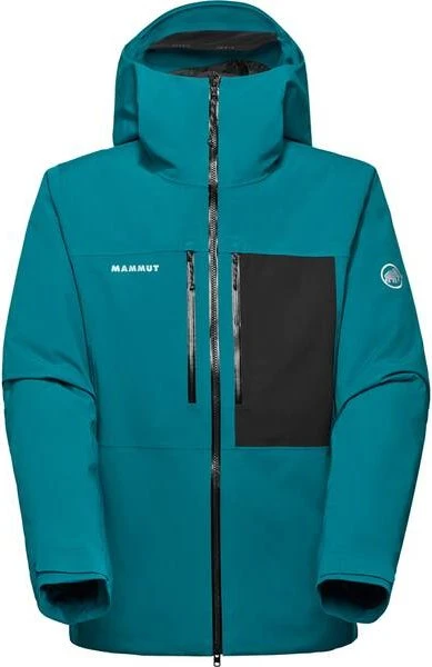 Mammut Stoney HS Thermo Hooded Skijacke deep teal/black (Herren)