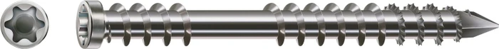 Spax Edelstahl rostfrei A2 T-STAR plus T25 Terrassenschraube, 5x60mm, 50 Stück