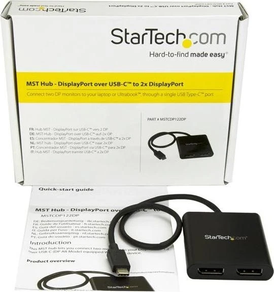 StarTech USB-C auf 2x DisplayPort-Adapter