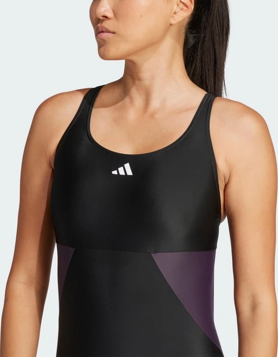adidas Colorblock C-Back Badeanzug black/legend ivy (Damen)
