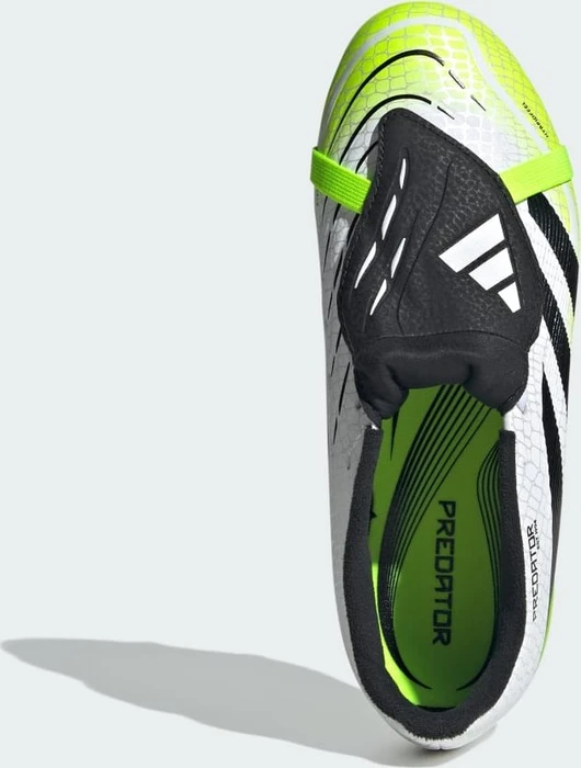 adidas Predator League Fold-Over Tongue FG/MG cloud white/core black/lucid lemon (Junior)