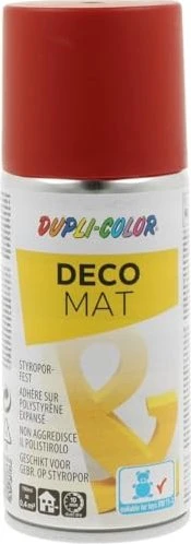 Dupli-Color Deco Mat Acryllack-Spray RAL 3000 feuerrot, 150ml