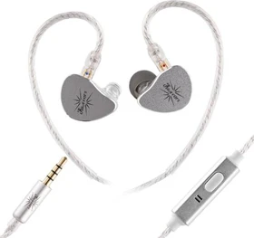 Kiwi Ears Belle 3.5mm mit Mikrofon silber