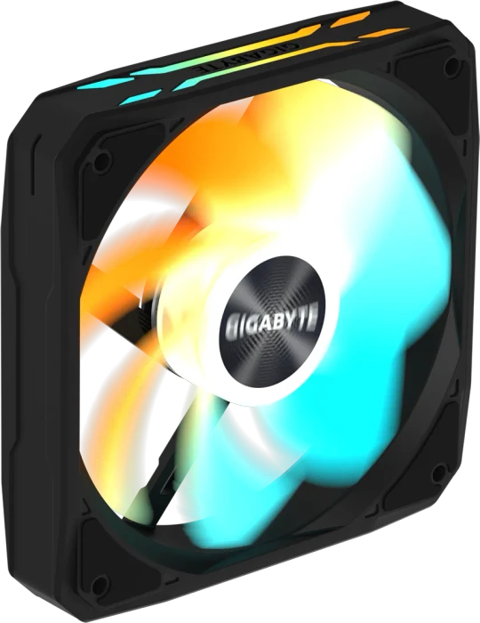 GIGABYTE AORUS EZ Chain RVS Fan 120, schwarz, 120mm, 3er-Pack