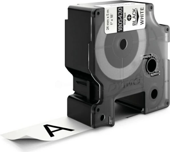 Dymo ID1 Industrial Rhino Pro Beschriftungsband, 24mm, schwarz/weiß
