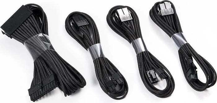 Phanteks Verlängerungskabel Kit für Netzteile, schwarz, 500mm