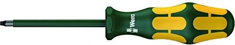 Wera Kraftform Plus Serie 100 VDE 168i SB Innenvierkant Schraubendreher, R1x80mm