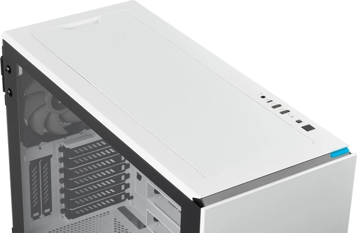 Corsair Carbide Series 678C, weiß, Glasfenster, schallgedämmt