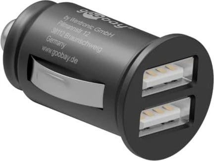 Wentronic Goobay Dual USB Car Charger 3.1A