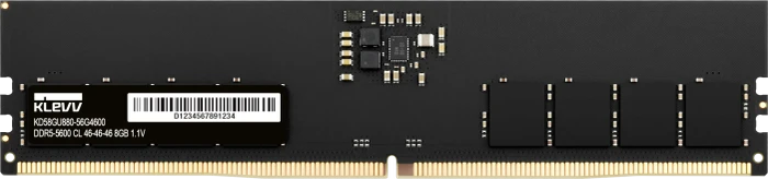 Klevv UDIMM 8GB, DDR5-5600, CL46-46-46-90, bulk