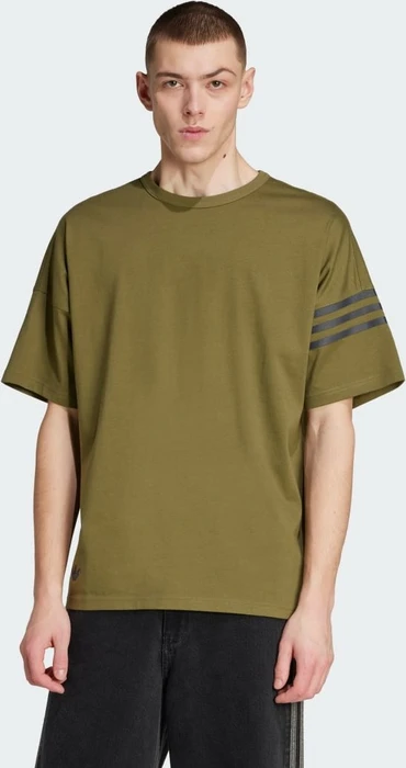 adidas Neuclassics T-Shirt kurzarm focus olive (Herren)