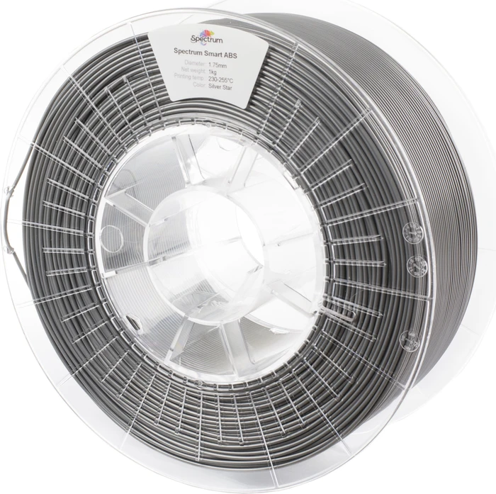 Spectrum Smart ABS, silver star, Spule, 1.75mm, 1.00kg