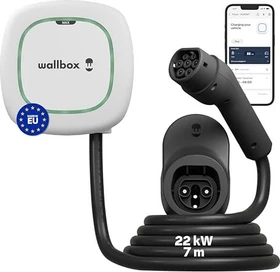 Wallbox Pulsar Max 22kW weiß, 5m Ladekabel