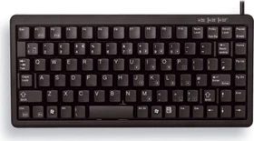 Cherry G84-4100 Compact-Keyboard &, schwarz, Cherry ML, PS/2 & USB, DE (G84-4100LCMDE-2)