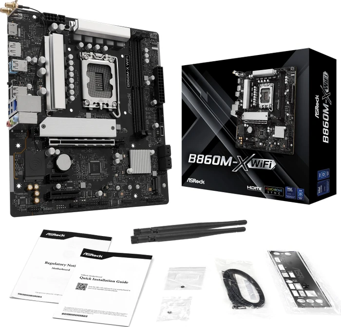 ASRock B860M-X WiFi (Intel 1851)