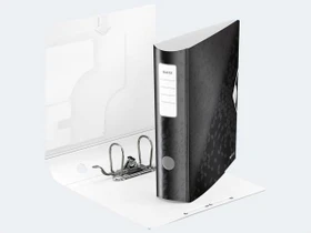 Leitz Qualitäts Ordner 2-Ring 180° Active WOW, 80mm, A4, schwarz