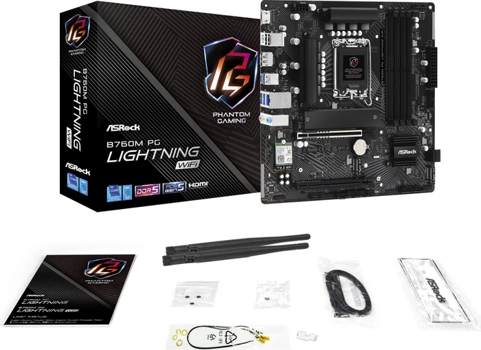 ASRock B760M PG Lightning WiFi (Intel 1700)
