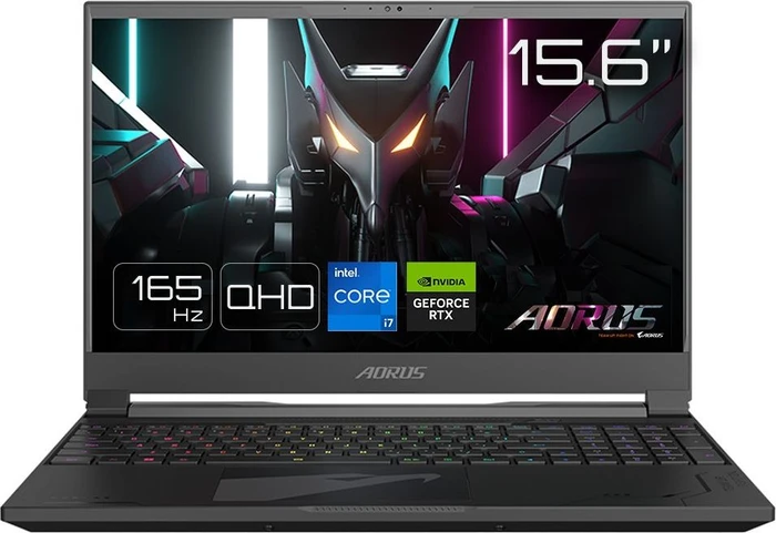 GIGABYTE AORUS 15X, Core i7-13650HX, 16GB RAM, 1TB SSD, GeForce RTX 4070, DE