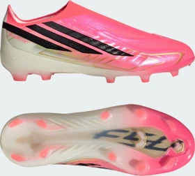 adidas F50 Hyperfast Elite Laceless FG solar turbo/core black/gold metallic (Junior)