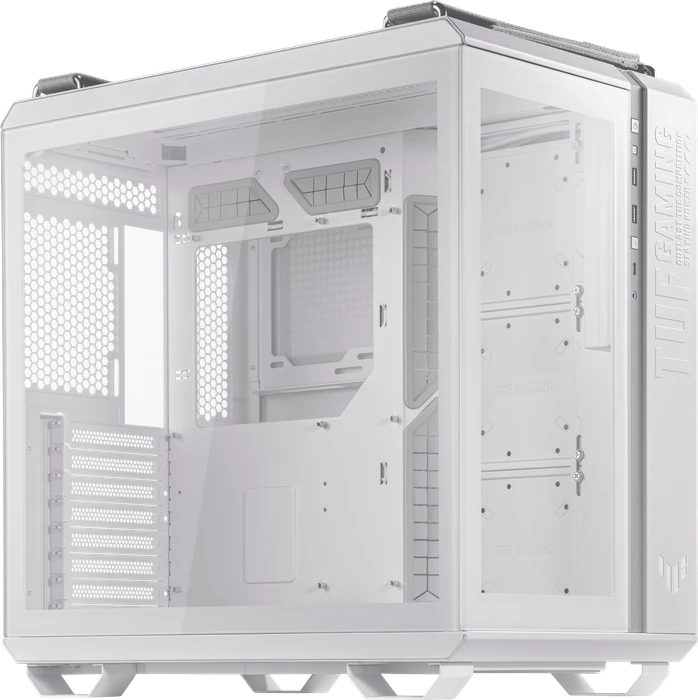 ASUS TUF Gaming GT502 White Edition, Glasfenster