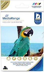 MediaRange Fotopapier hochglänzend weiß, 10x15cm, 150g/m², 50 Blatt