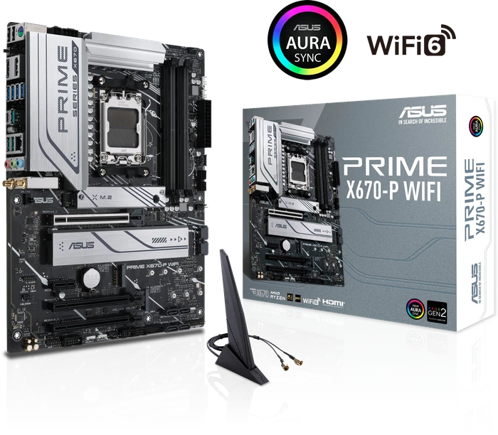 ASUS Prime X670-P WIFI (AMD AM5)