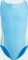 adidas Sportswear 3-Streifen Badeanzug blue burst/green spark (Junior) Vorschaubild
