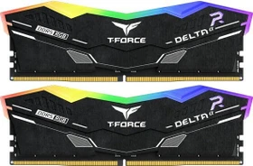 TeamGroup T-Force DELTAα RGB schwarz UDIMM 32GB Kit, DDR5-6000, CL30-36-36-76, X8
