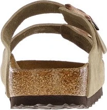 Birkenstock Arizona Veloursleder taupe (Damen)