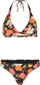 O'Neill Marga Rita Bikini-Set black flowers (Damen)
