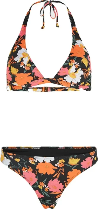 O'Neill Marga Rita Bikini-Set black flowers (Damen)