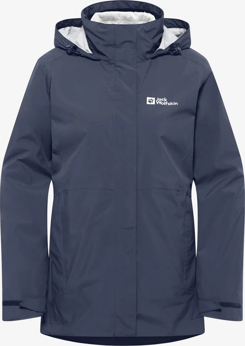 Jack Wolfskin Rotwand 3in1 Funktionsjacke graphite (Damen)