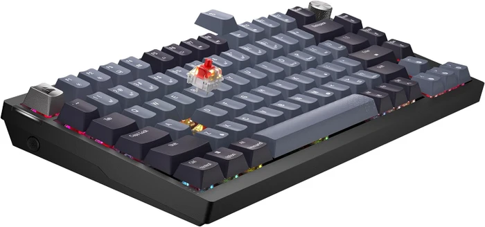 Corsair Gaming K65 Plus Wireless 75% RGB, schwarz/grau, MLX RED, USB/Bluetooth, US