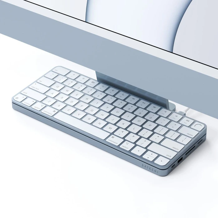Satechi Slim Dock für 24" iMac 2021, Blue, USB-C 3.1 [Stecker]