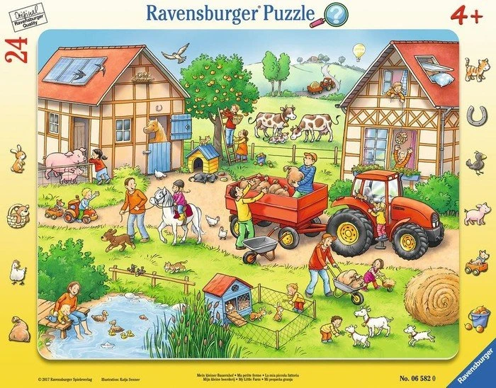 Ravensburger Puzzle Mein kleiner Bauernhof