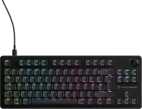 Turtle Beach Vulcan II TKL, schwarz, LEDs RGB, TITAN Mechanical Linear, USB, UK (TBK-2003-02-UK)