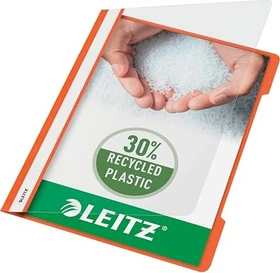 Leitz Standard Schnellhefter Plastik, A4, orange, 25er-Pack