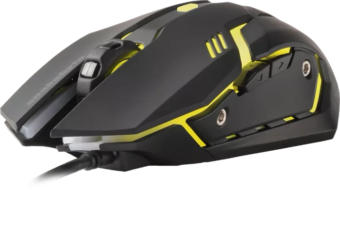 Snakebyte Game:Mouse schwarz/gelb, USB